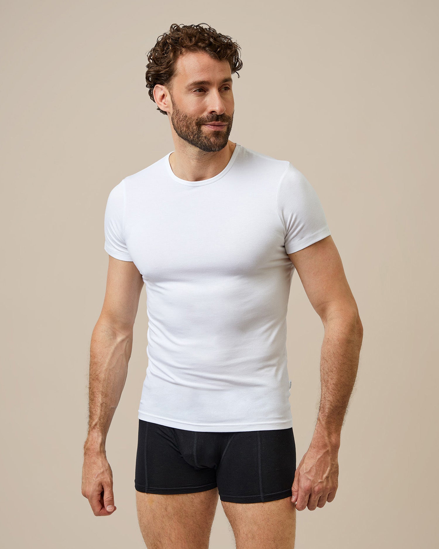 BOXR | Bambus T-Shirt 2er-Pack - Weiß - Letzte Teile