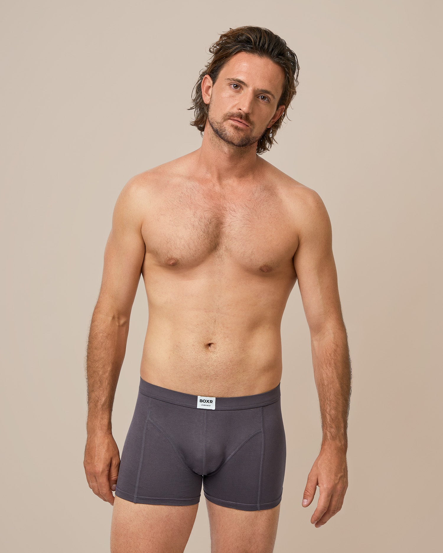 BOXR | Der Klassiker Bambus Boxer 8er-Pack Grau