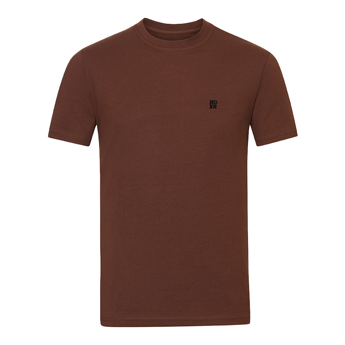 BOXR | Bambus Casual T-Shirt - 1er-Pack - Braun