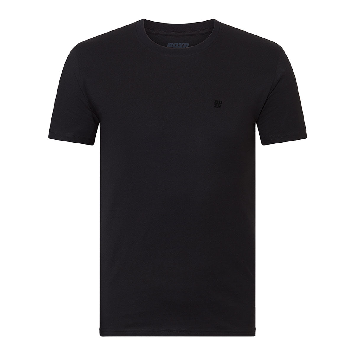 BOXR | Bambus Casual T-Shirt 1er-Pack Schwarz