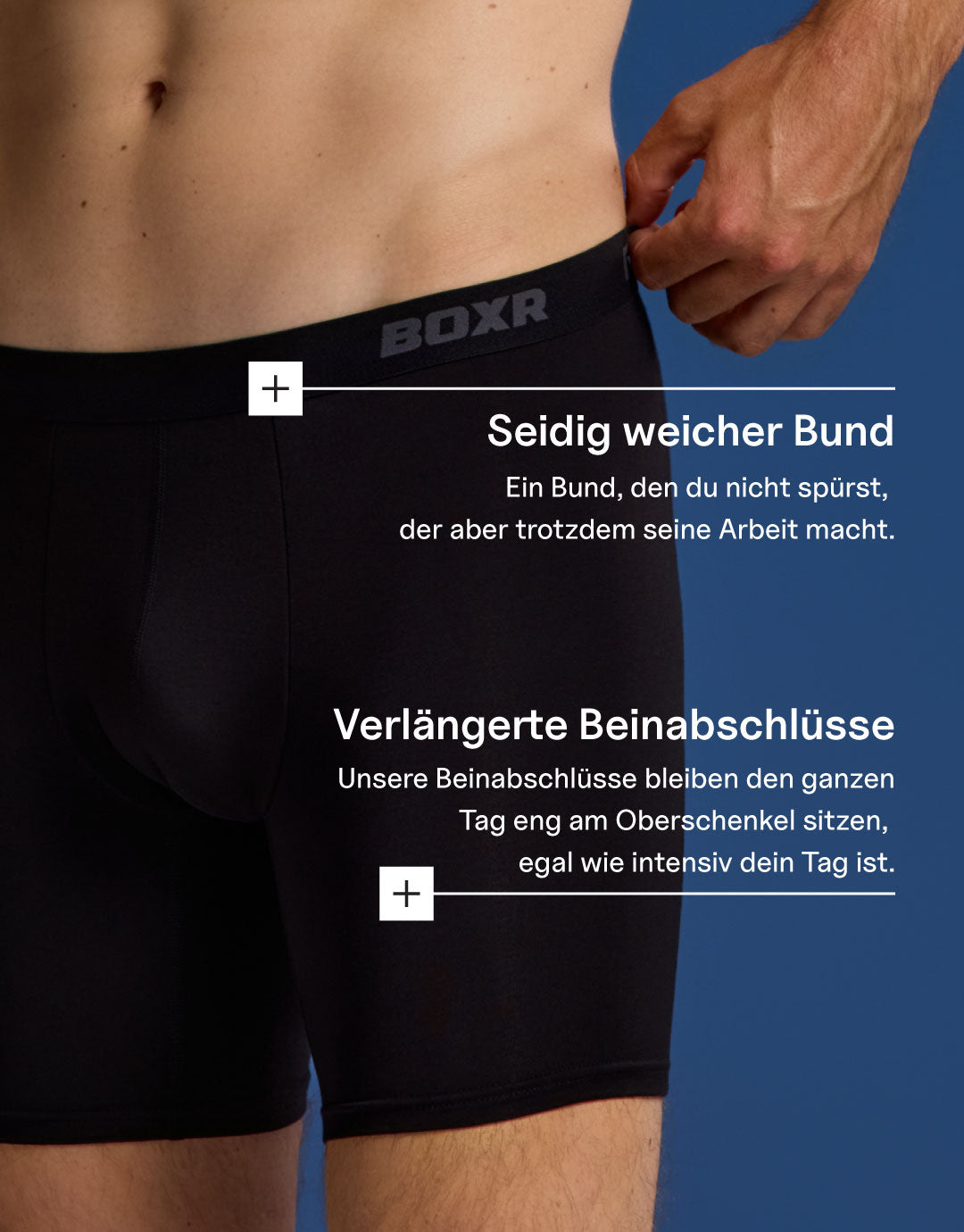 BOXR | Bambus Boxershorts Pro - 3er-Pack - Klassiker