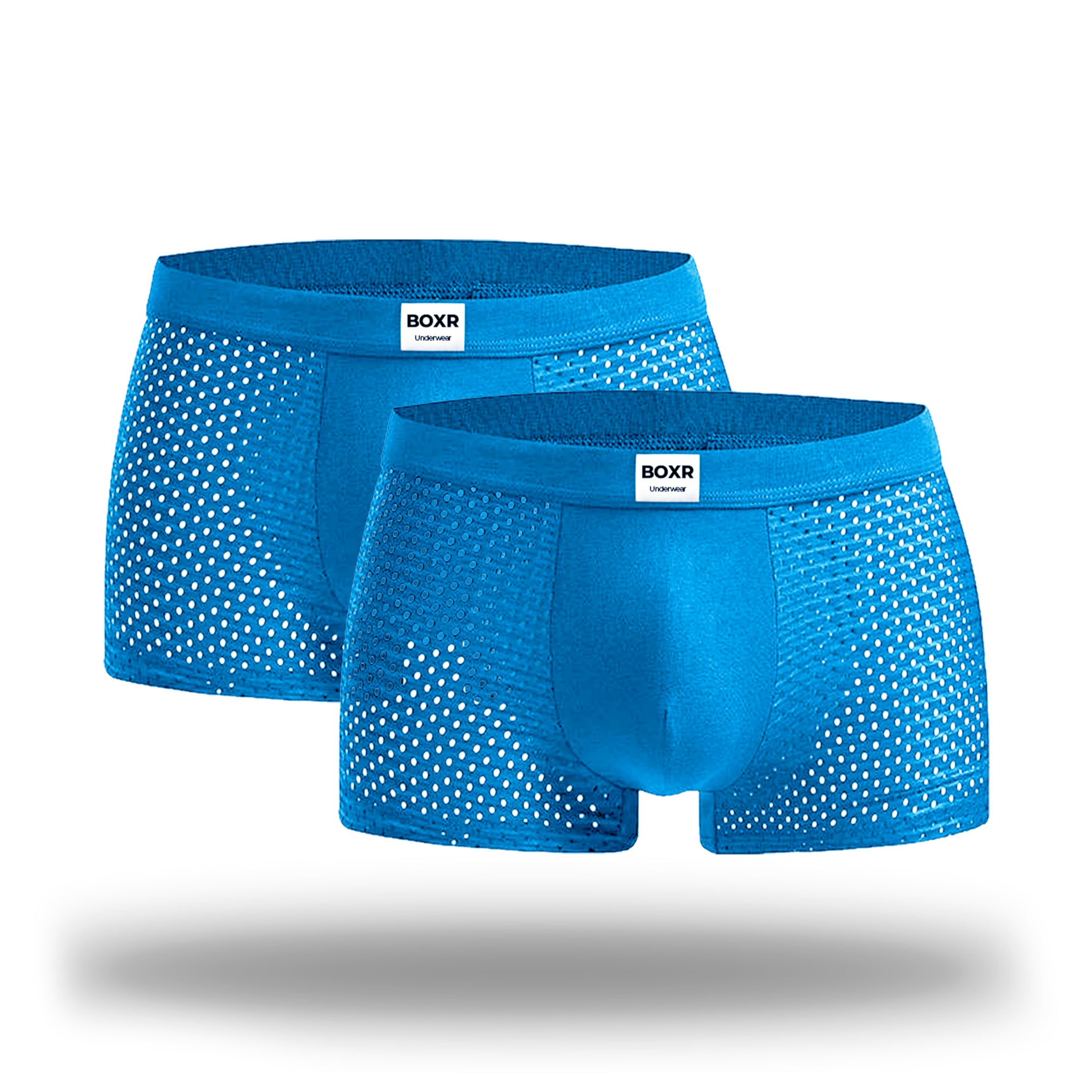 BOXR | Bambus Boxer 2er-Pack Hellblau