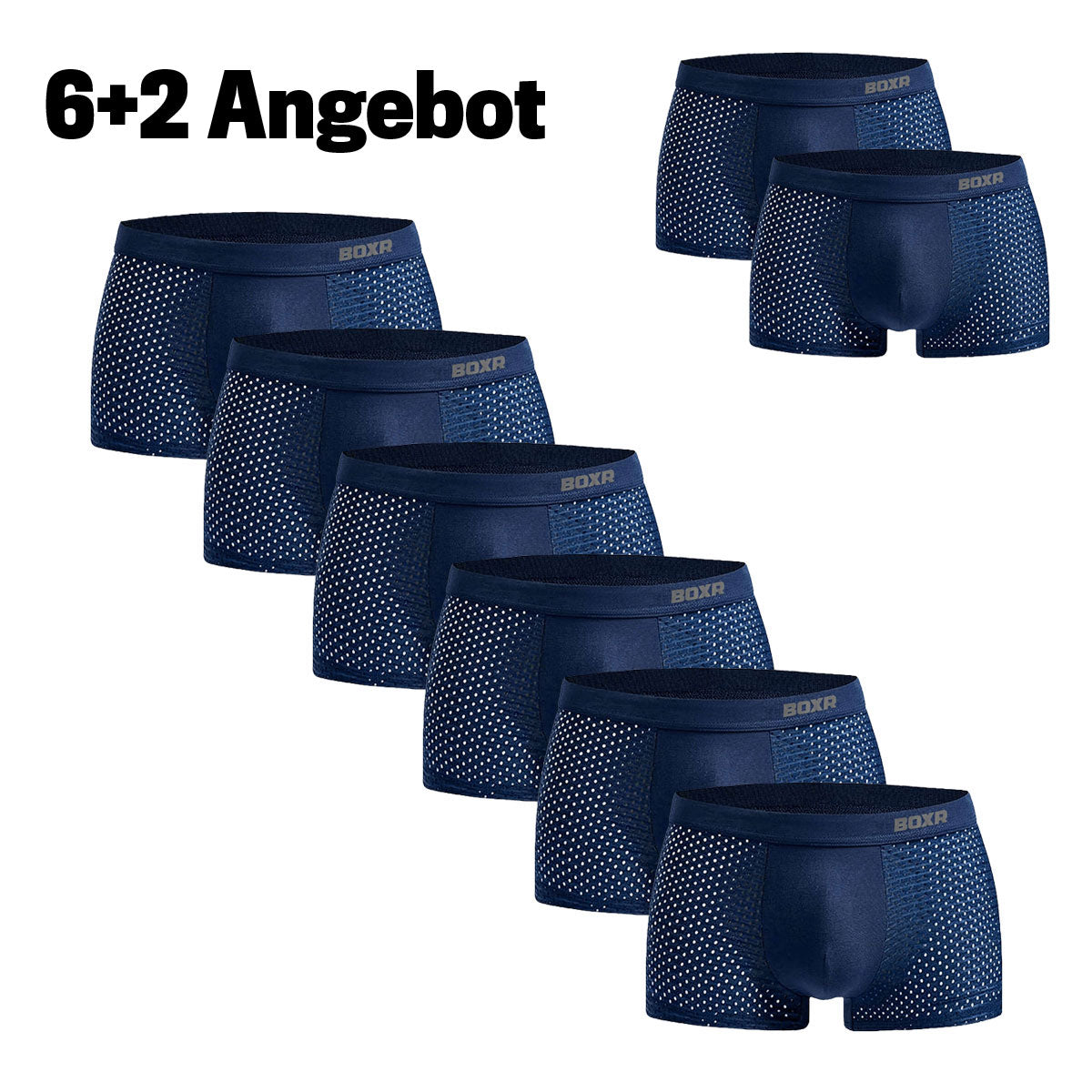 BOXR | Bambus Boxers 2.0 - 6+2 GRATIS