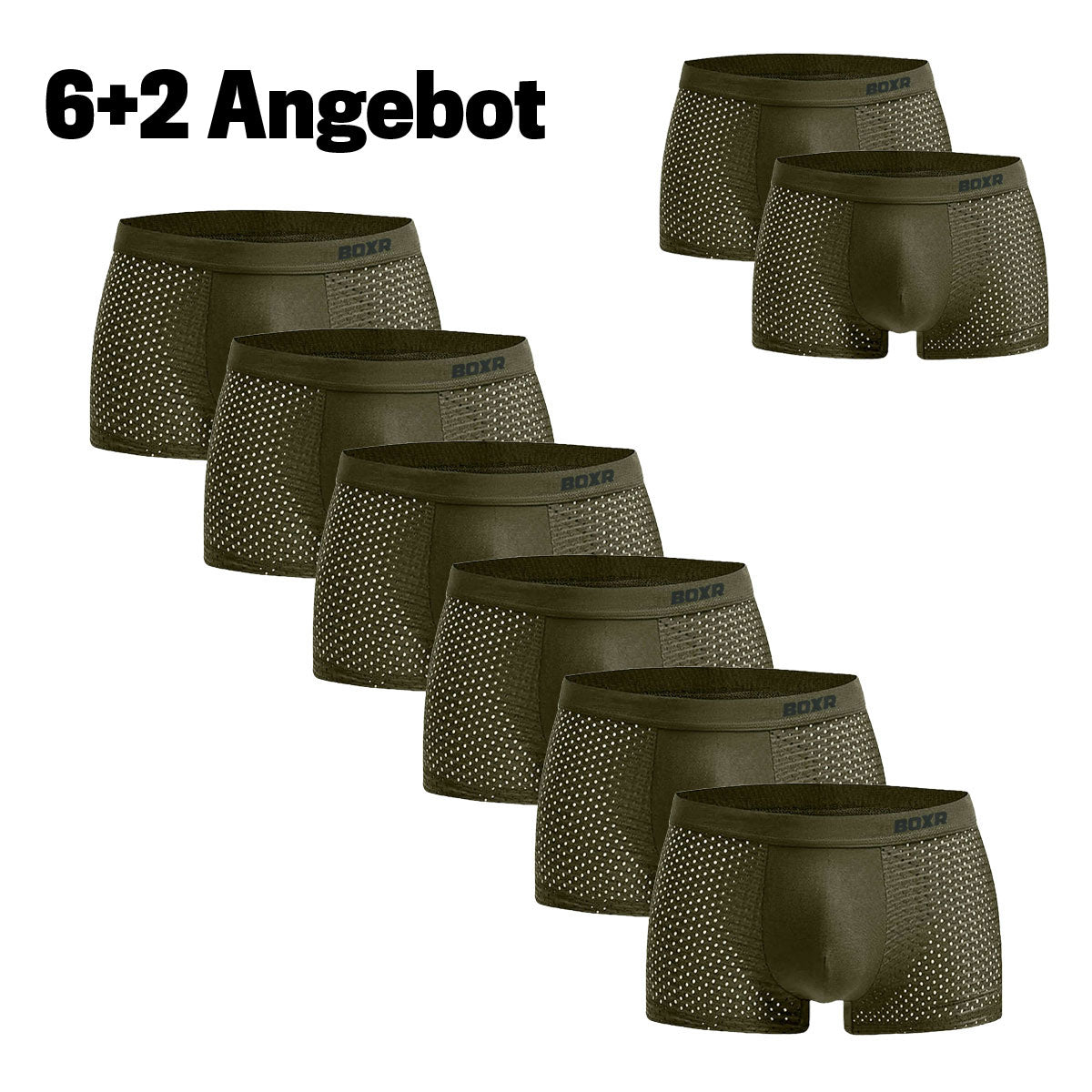 BOXR | Bambus Boxers 2.0 - 6+2 GRATIS