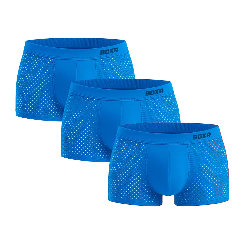 BOXR | Bambus Boxers 2.0 - 3er-Pack - Marina