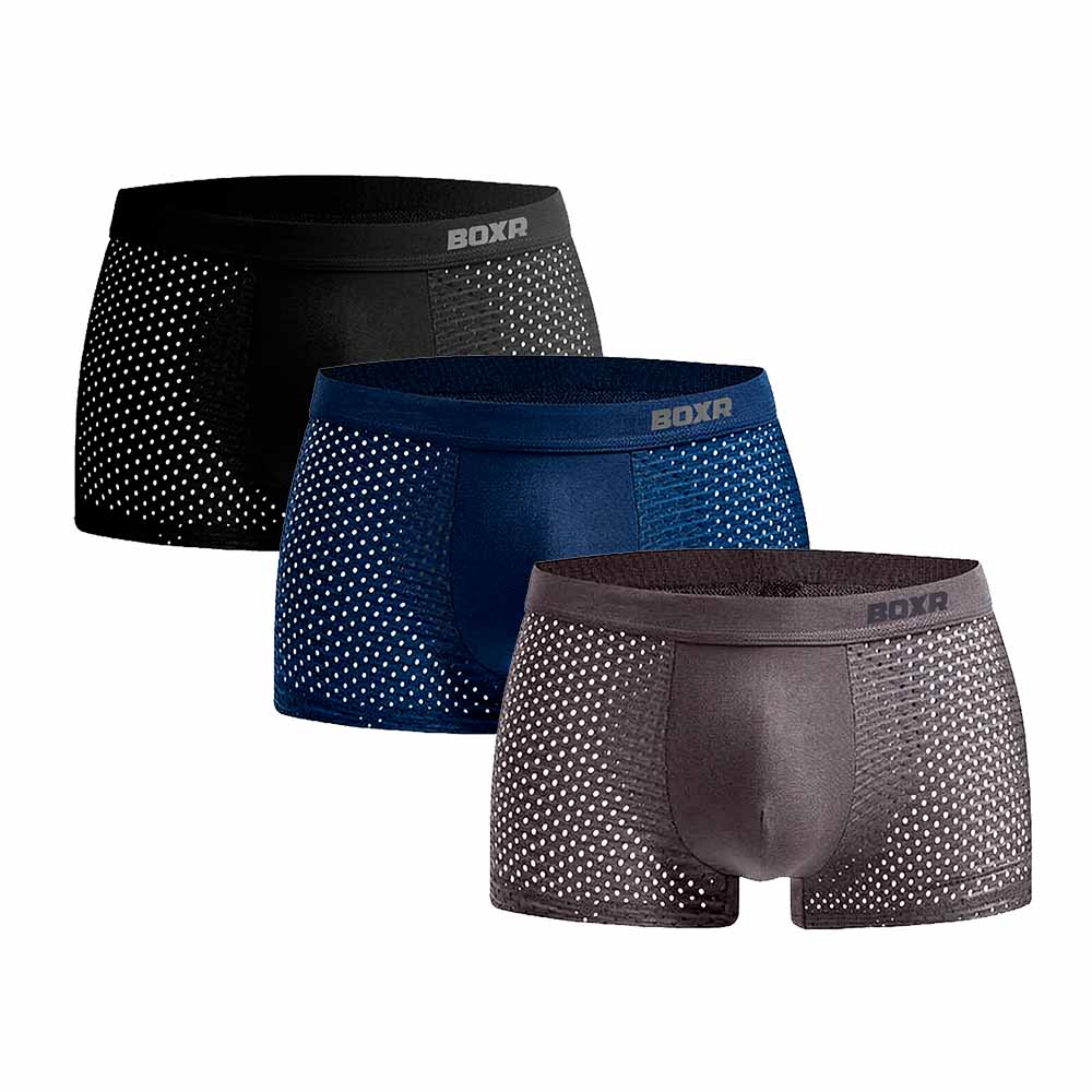 BOXR | Bambus Boxers 2.0 - 3er-Pack - Klassiker