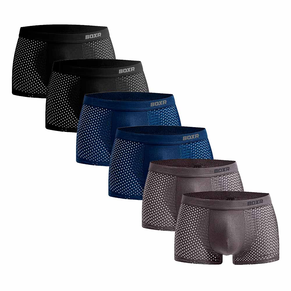 BOXR | Bambus Boxers 2.0 - 6er-Pack - Klassiker