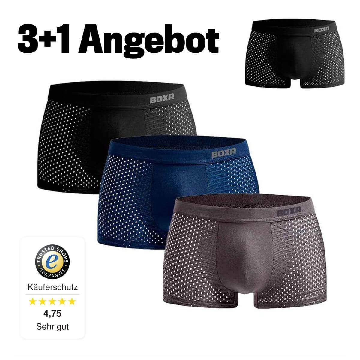 BOXR | Bambus Boxers 2.0 - 3+1 GRATIS