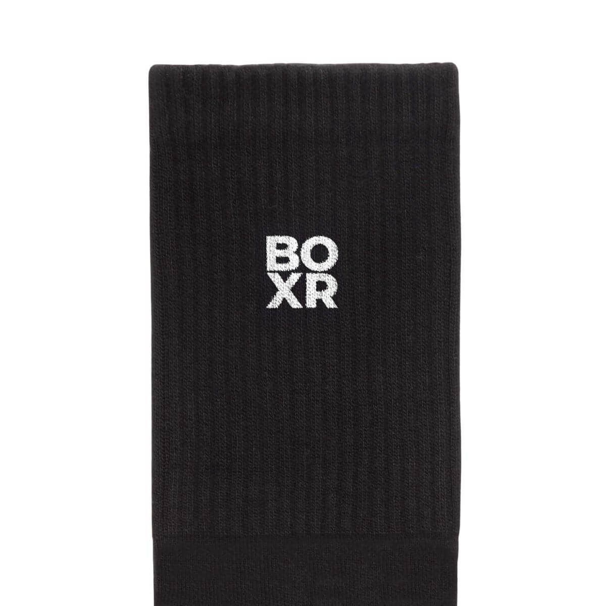 BOXR | Bambus Sportsocken 2er-Pack Schwarz