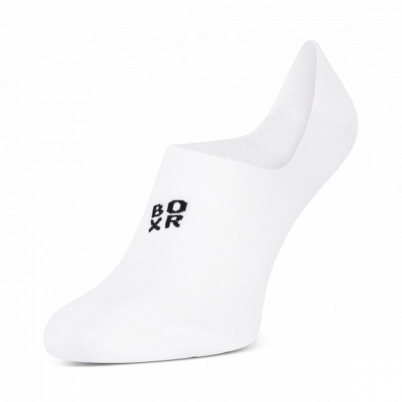 BOXR | Bambus Footies 2er-Pack Weiß