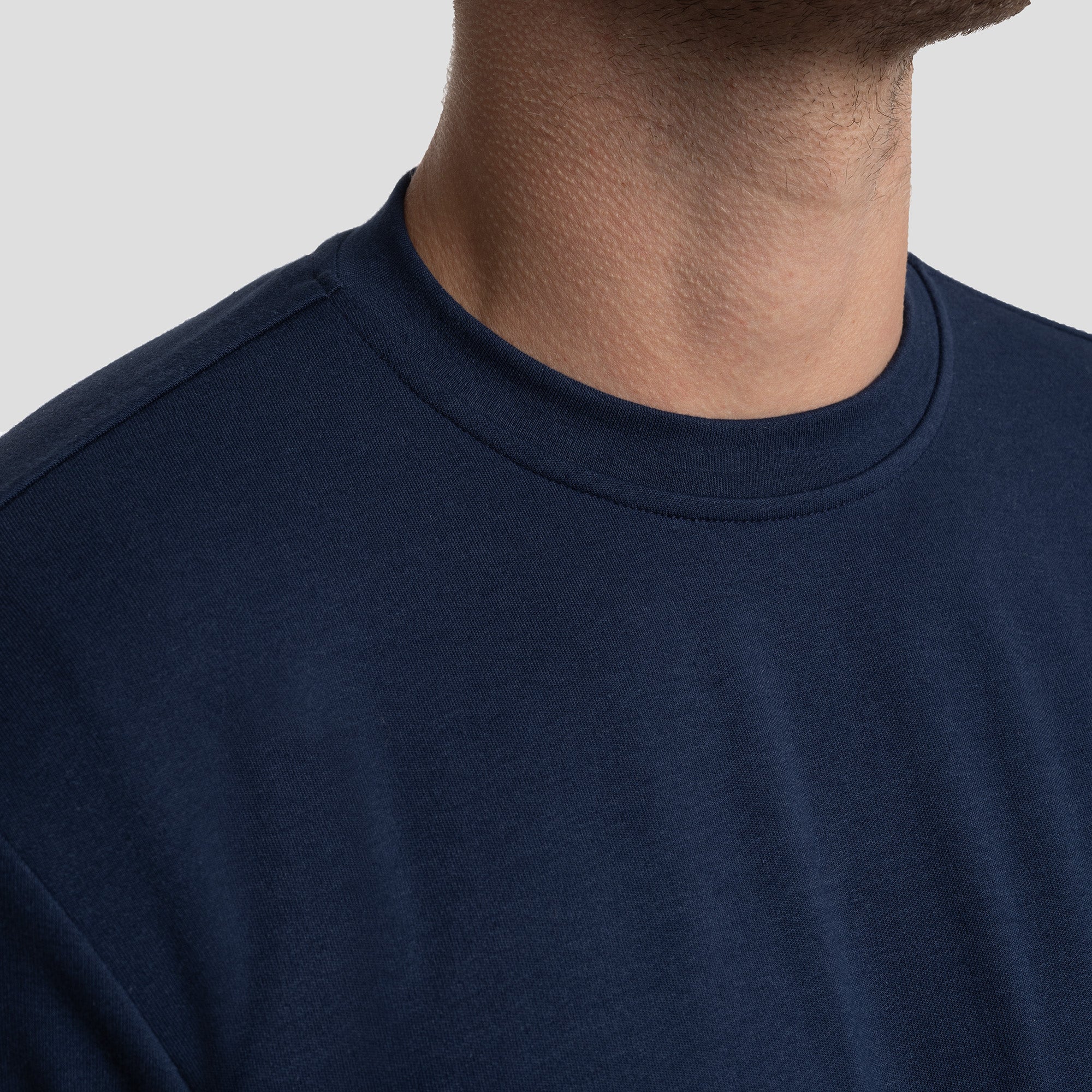 BOXR | Rundhalspullover Marineblau