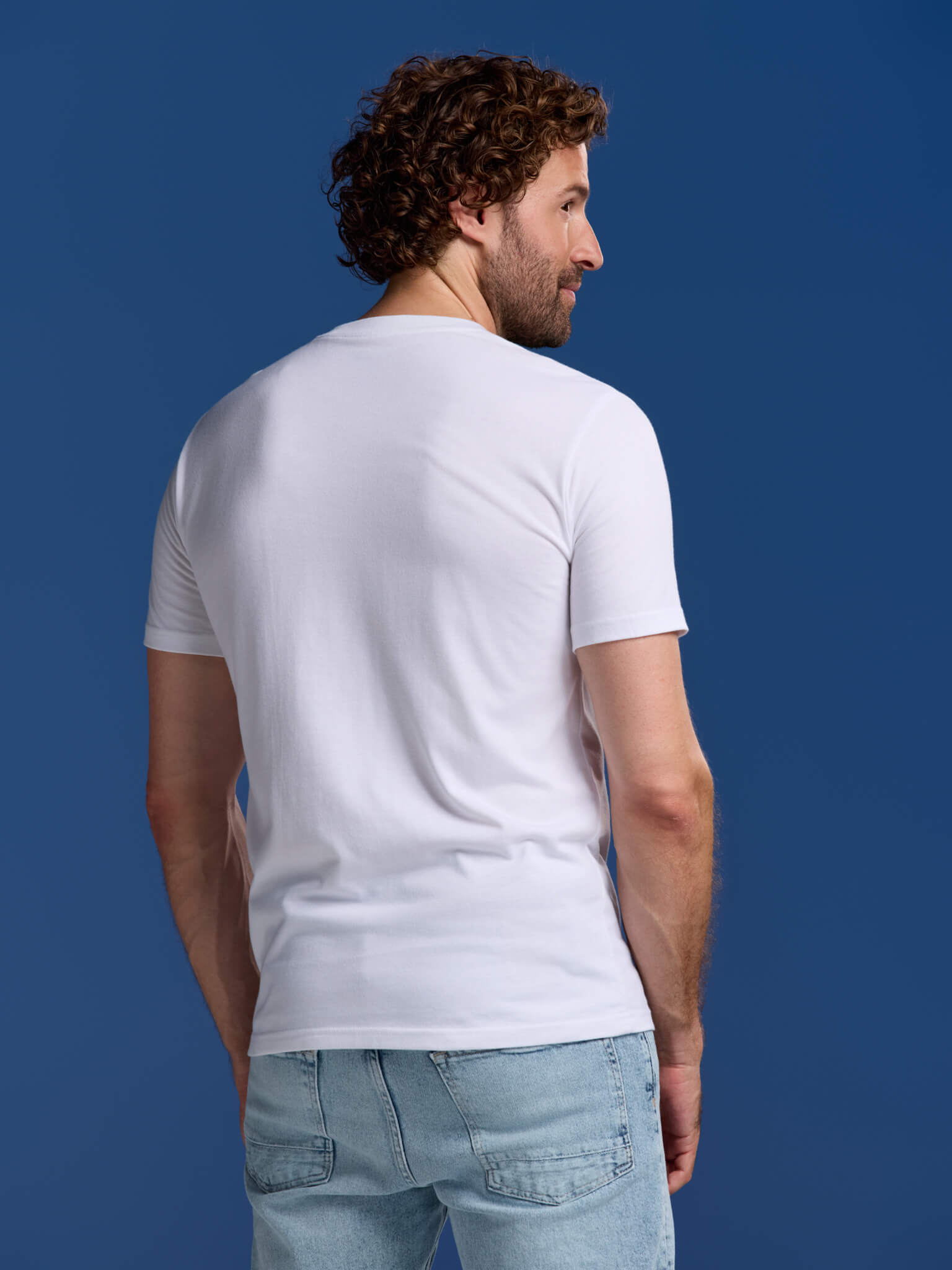 BOXR | Bambus Casual T-Shirt 5er-Pack Weiß