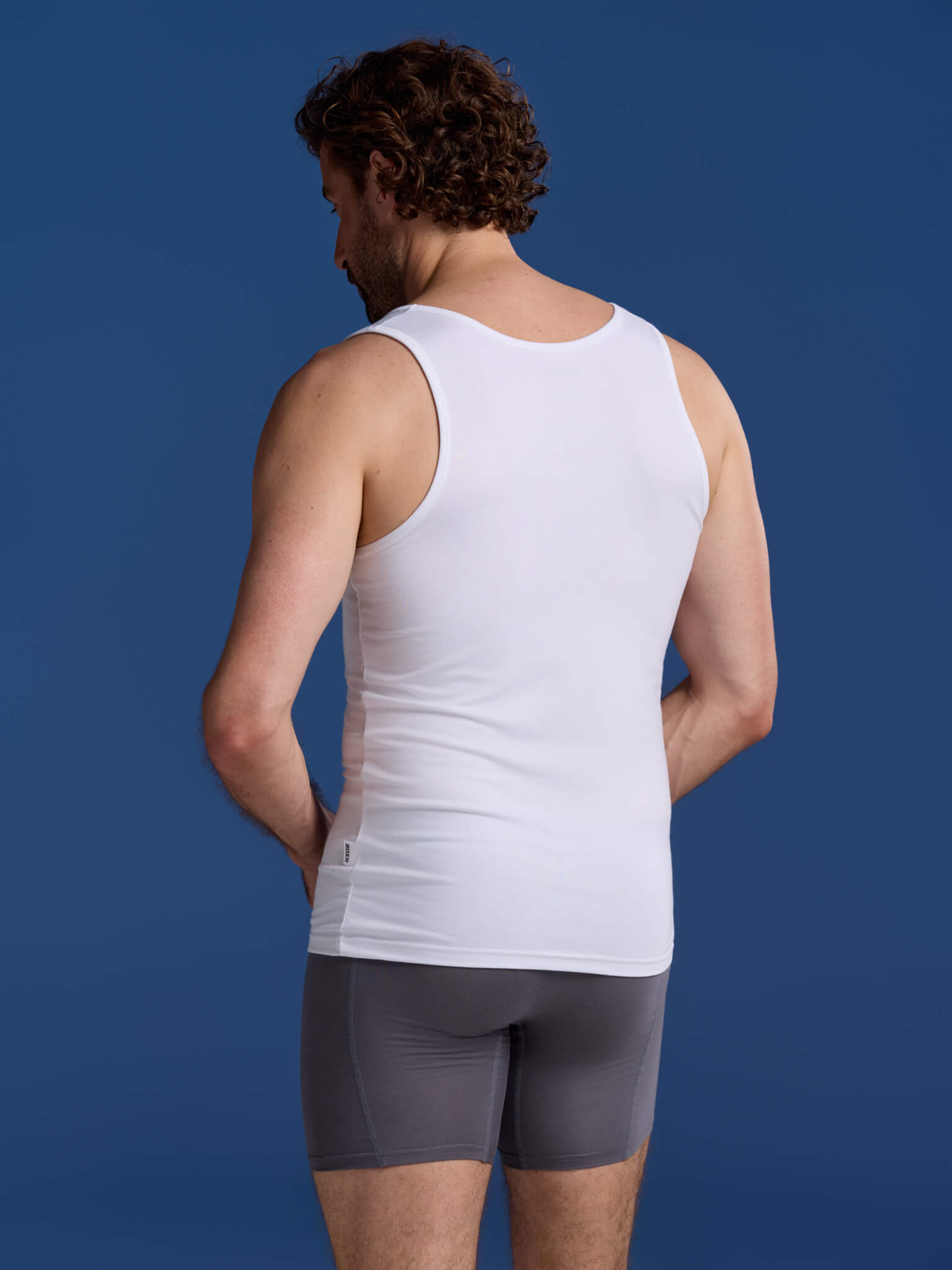 BOXR | Bambus Tank Top 4er-Pack Weiß