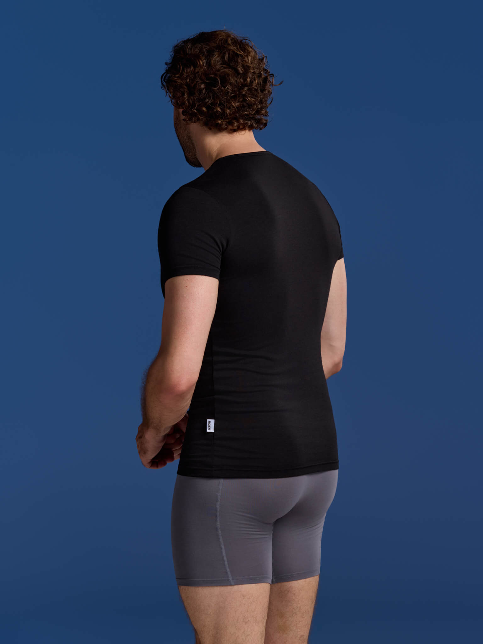 BOXR | Bambus T-Shirt 2er-Pack Schwarz