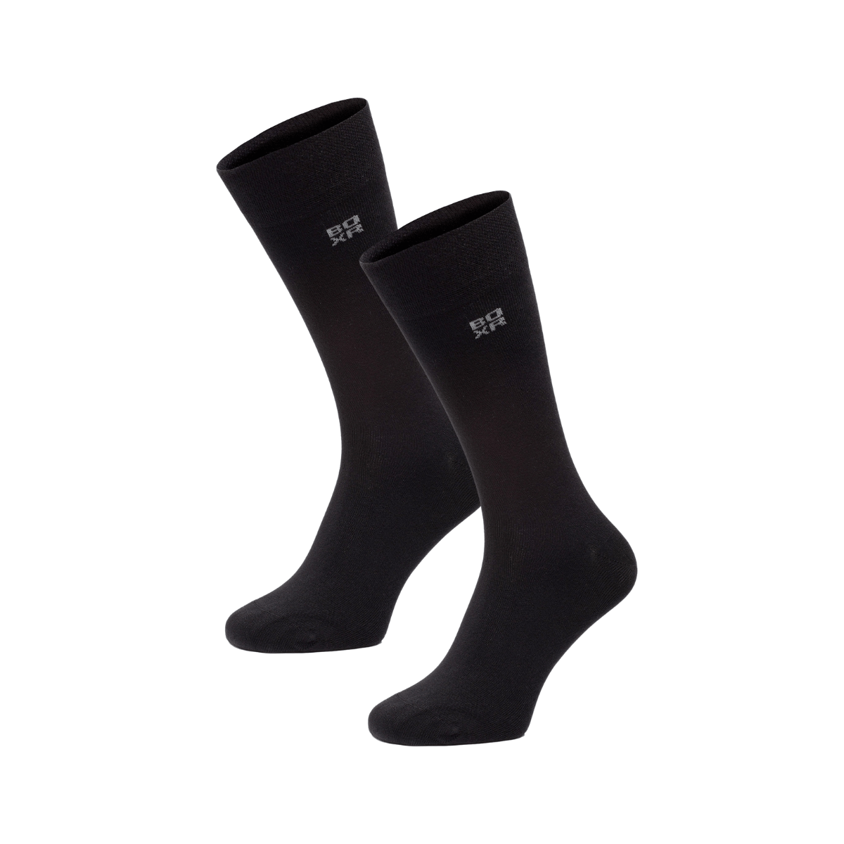 BOXR | Bambus Socken 2er-Pack Schwarz