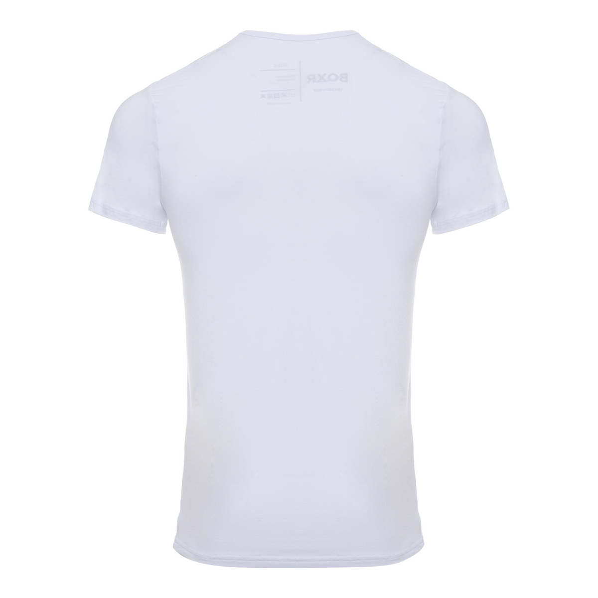 BOXR | Bambus T-Shirt V-Ausschnitt 2er-Pack Weiß