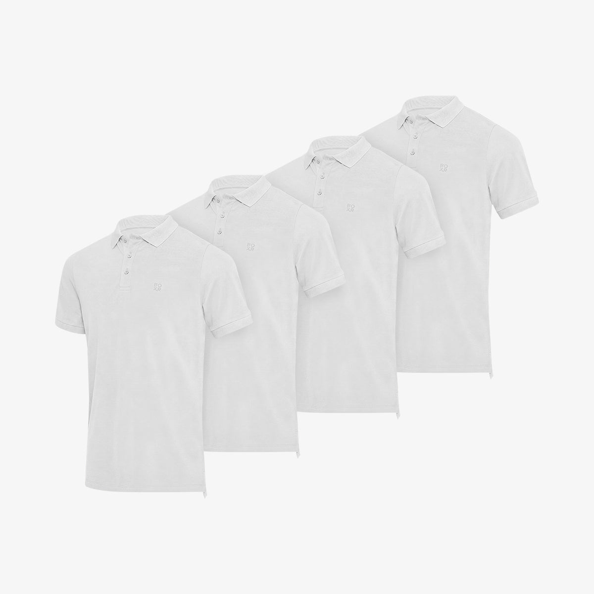 Bambus Poloshirts 4er-pack