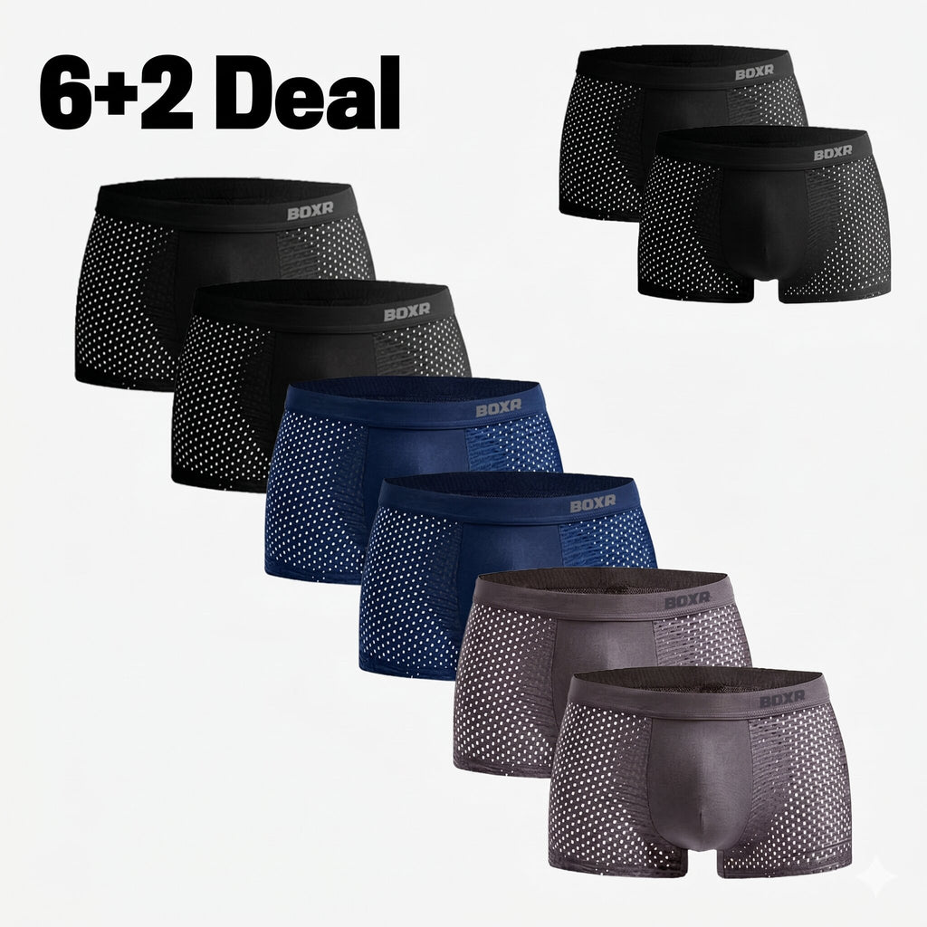 Bambus Boxershorts Original 6+2 GRATIS