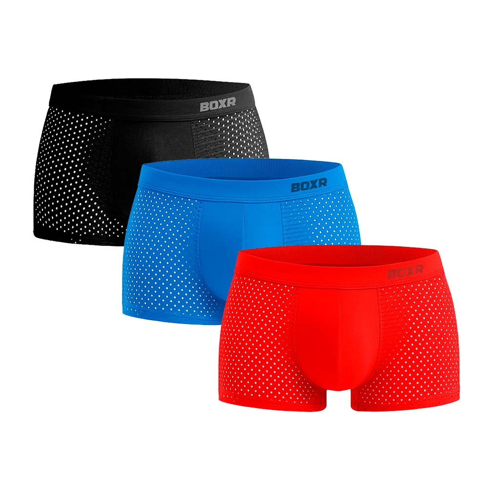 BOXR | Bambus Boxers 2.0 - 3er-Pack - Frisch