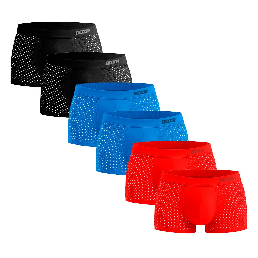 BOXR | Bambus Boxers 2.0 - 6er-Pack - Frisch