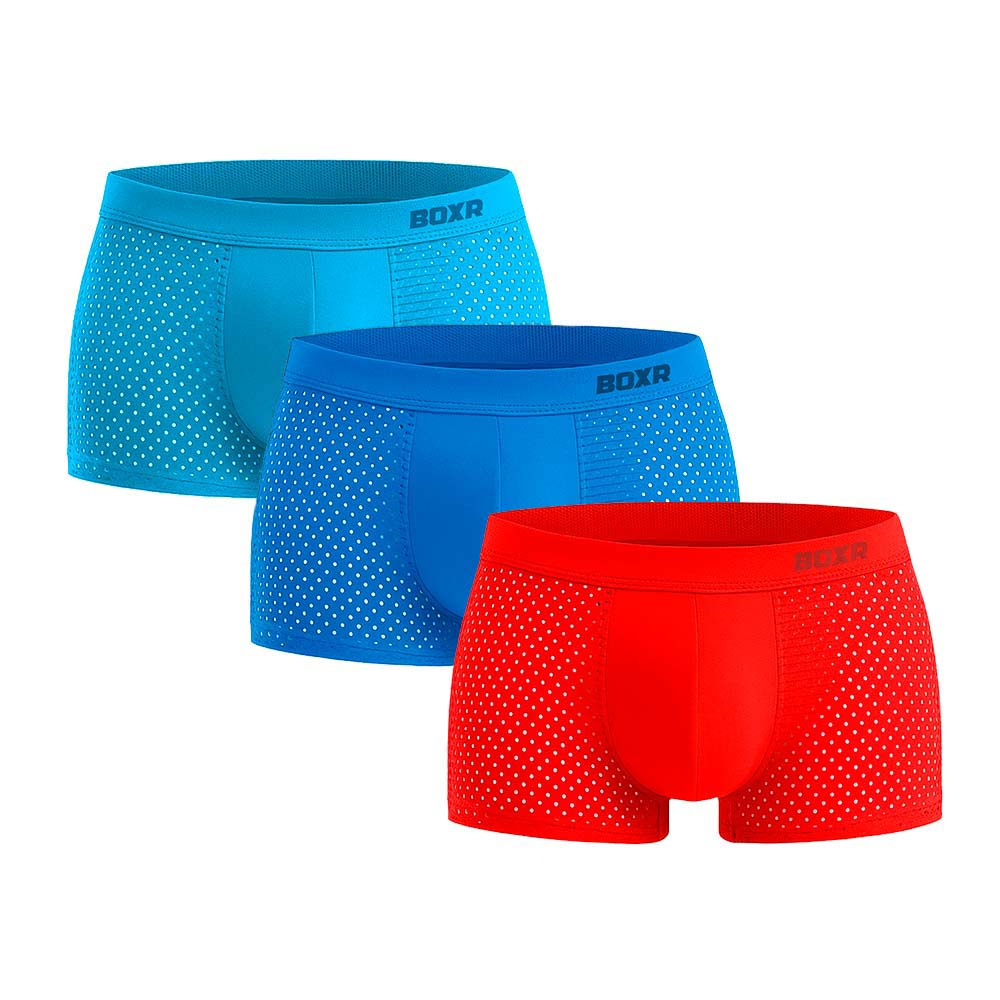 BOXR | Bambus Boxers 2.0 - 3er-Pack - Sommermix