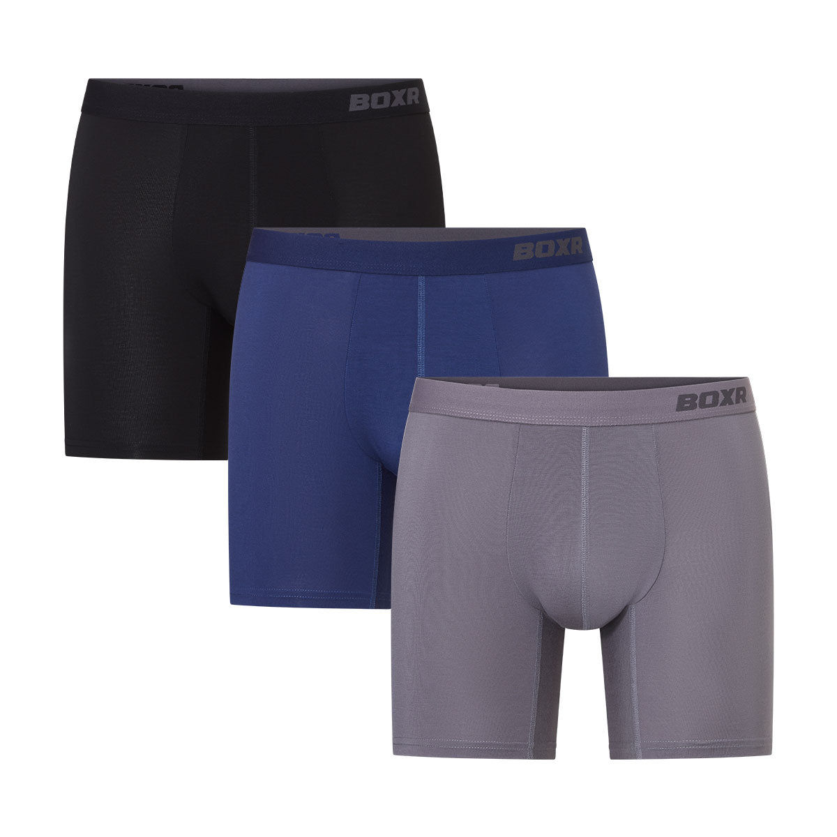BOXR | Bambus Boxershorts Pro - 3er-Pack - Klassiker