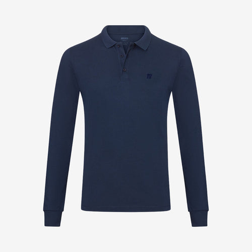 Bambus Langarm Poloshirts 1er-pack