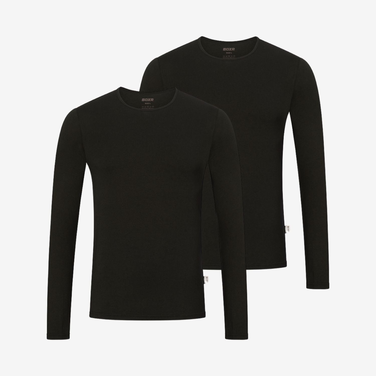 Bambus Langarm-Unterhemden 2er-pack