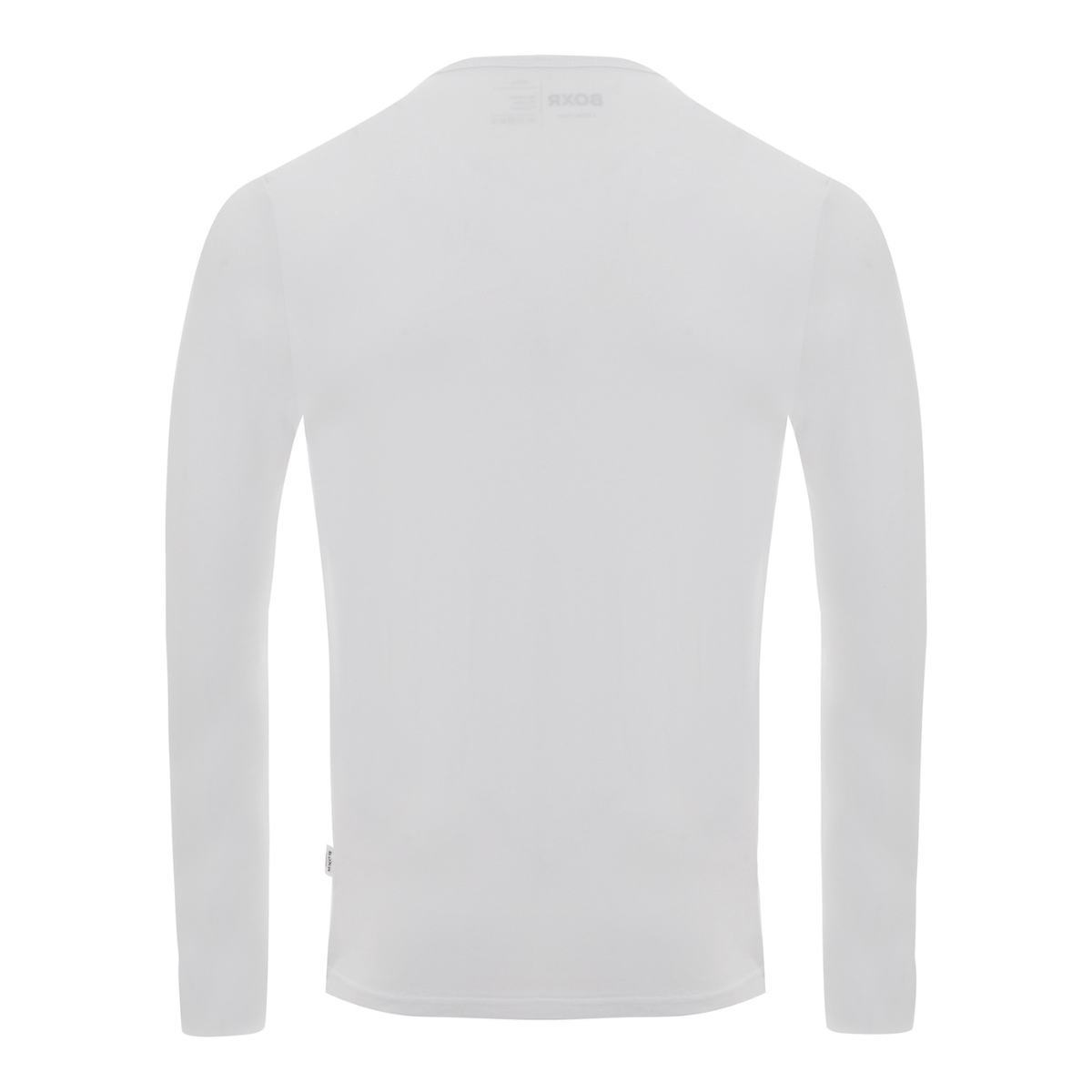 BOXR | Bambus Langarm T-Shirt 4-Pack Weiß