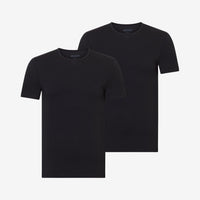 Bambus Unterziehshirts Rundhals 2er-pack