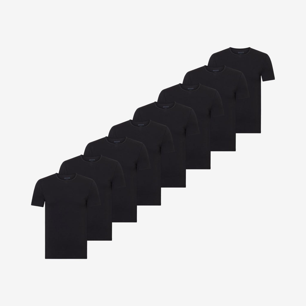 Bambus Unterziehshirts Rundhals 8er-pack