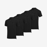 Bambus Poloshirts 4er-pack