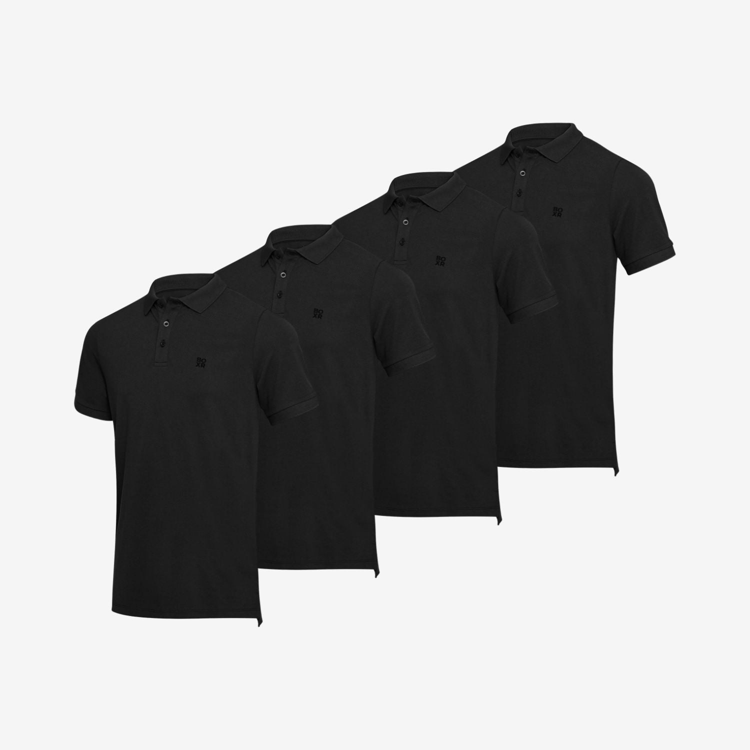 Bambus Poloshirts 4er-pack