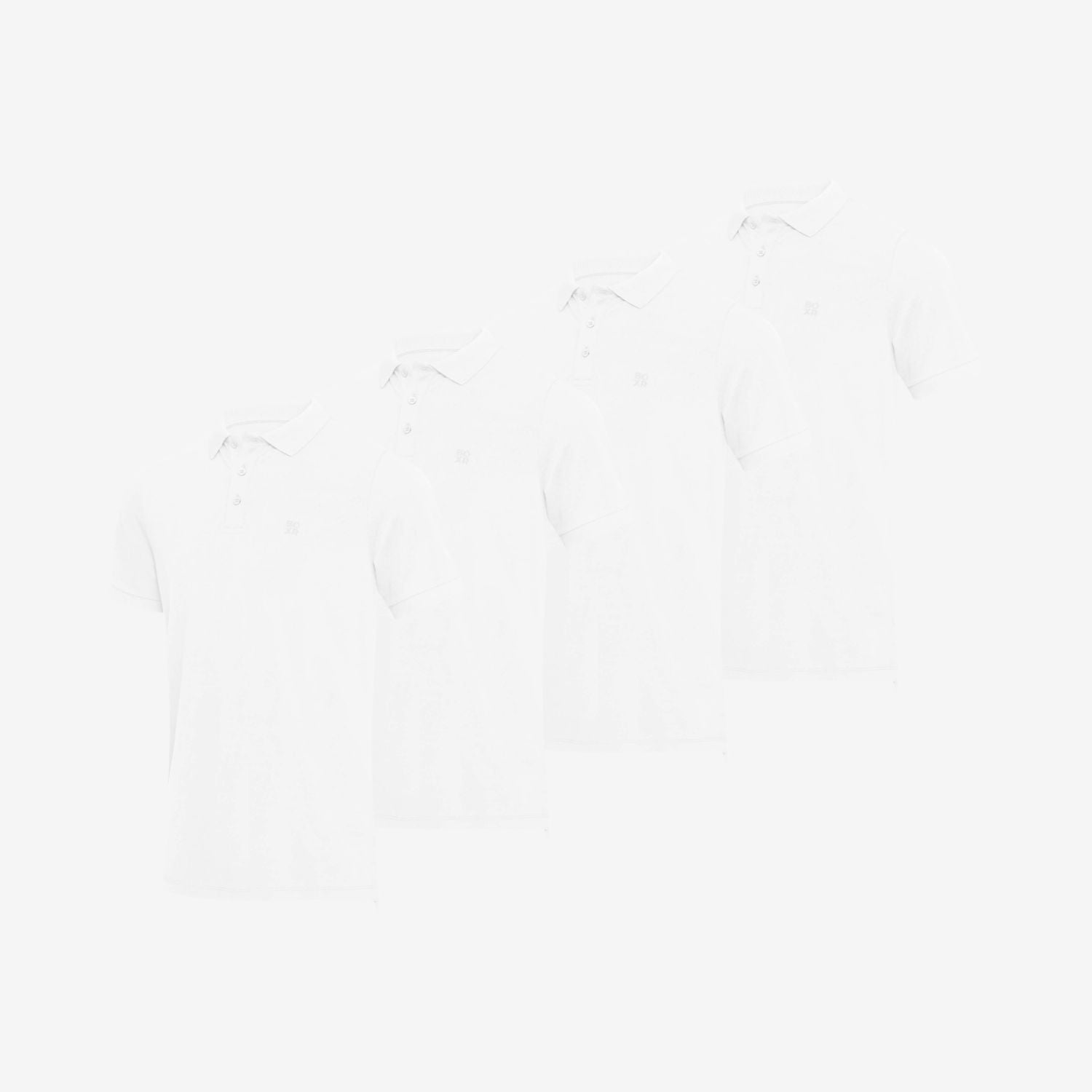 Bambus Poloshirts 4er-pack