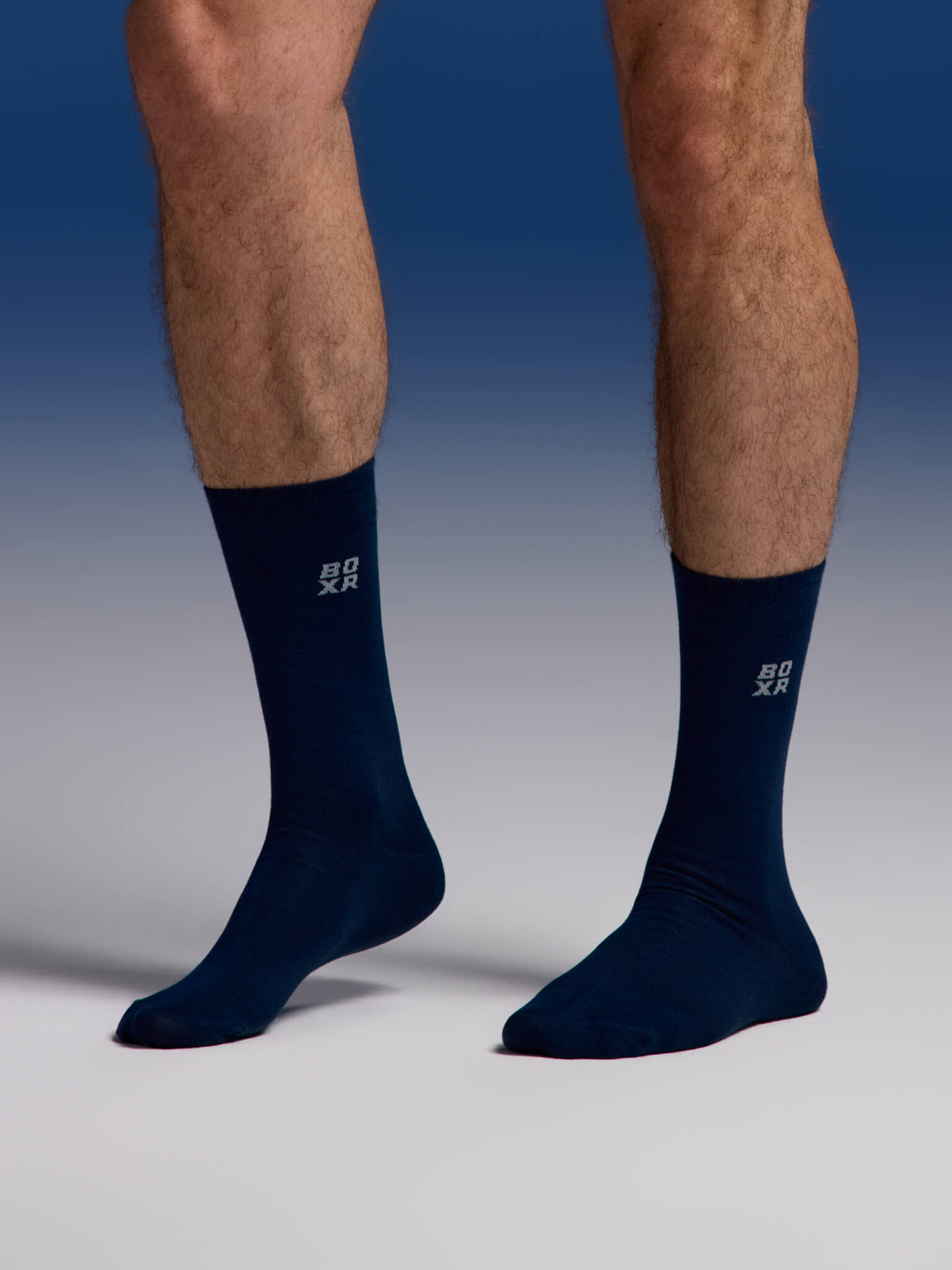 BOXR | Bambus Socken 4er-Pack Marineblau