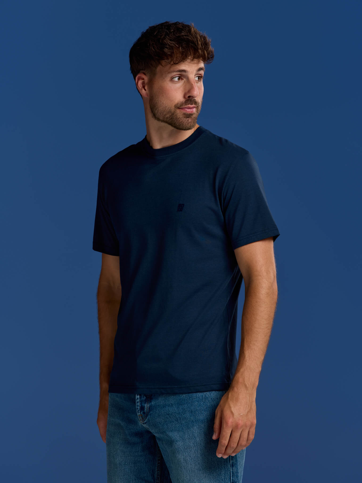 BOXR | Casual T-shirt Bambus 6er-Pack Mehrfarbig