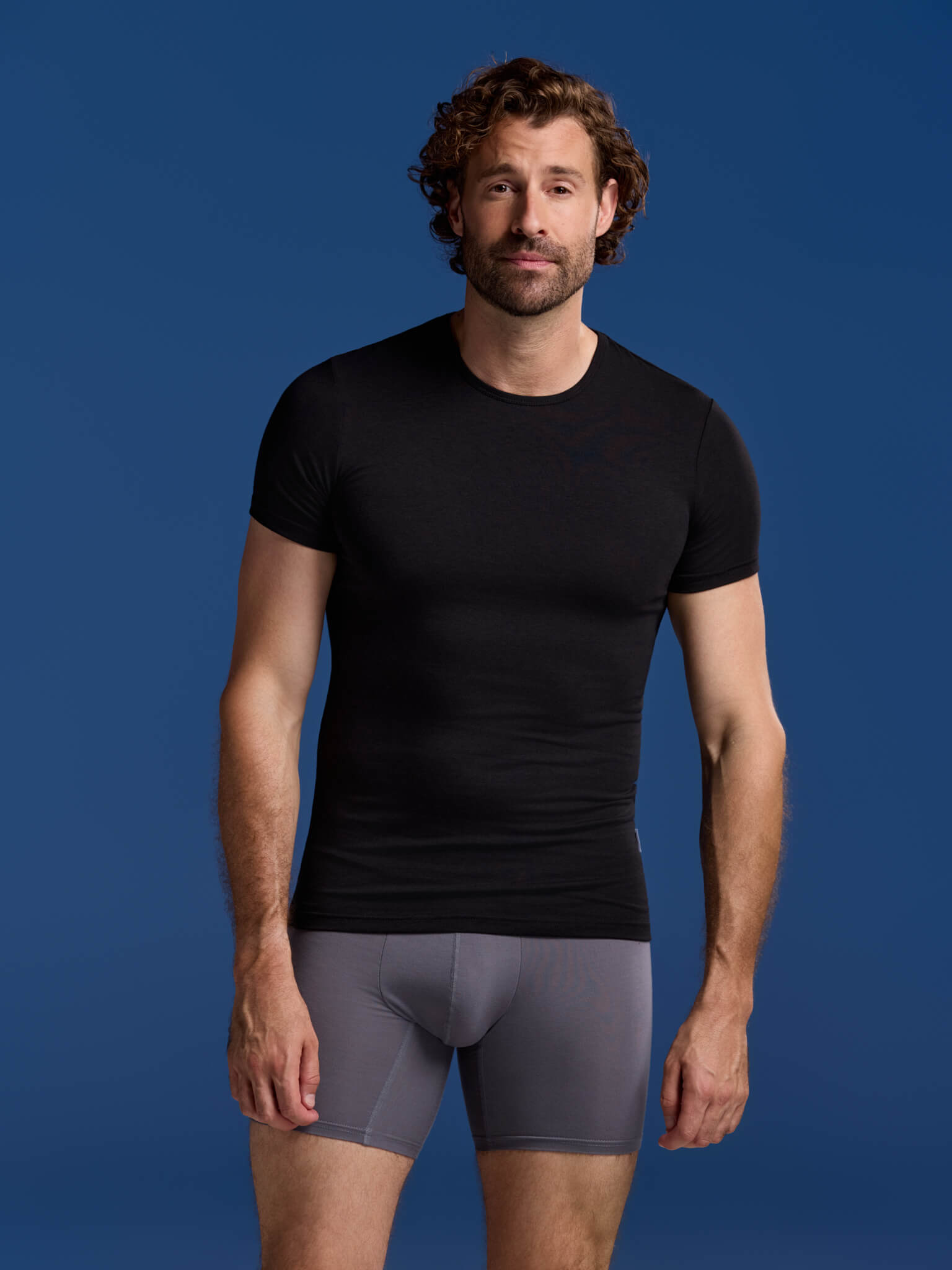 BOXR | Bambus T-Shirt 2er-Pack Schwarz