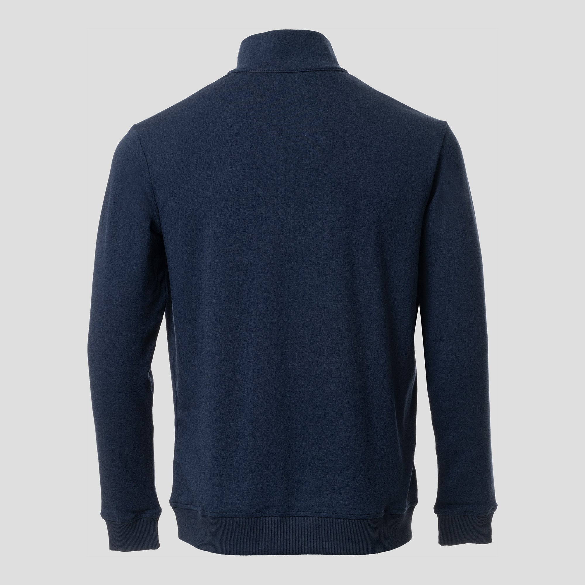 BOXR | Pullover mit Viertelreißverschluss Marineblau