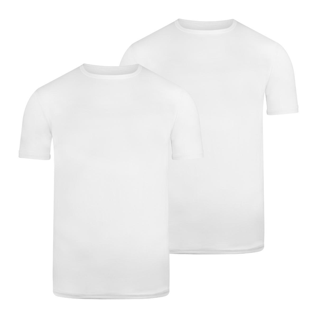 BOXR | Bambus T-Shirt 2er-Pack Weiß