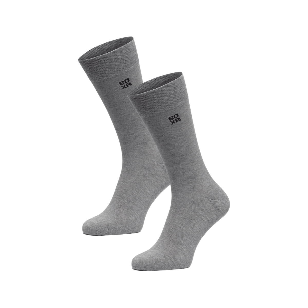 BOXR | Bambus Socken 2er-Pack Grau